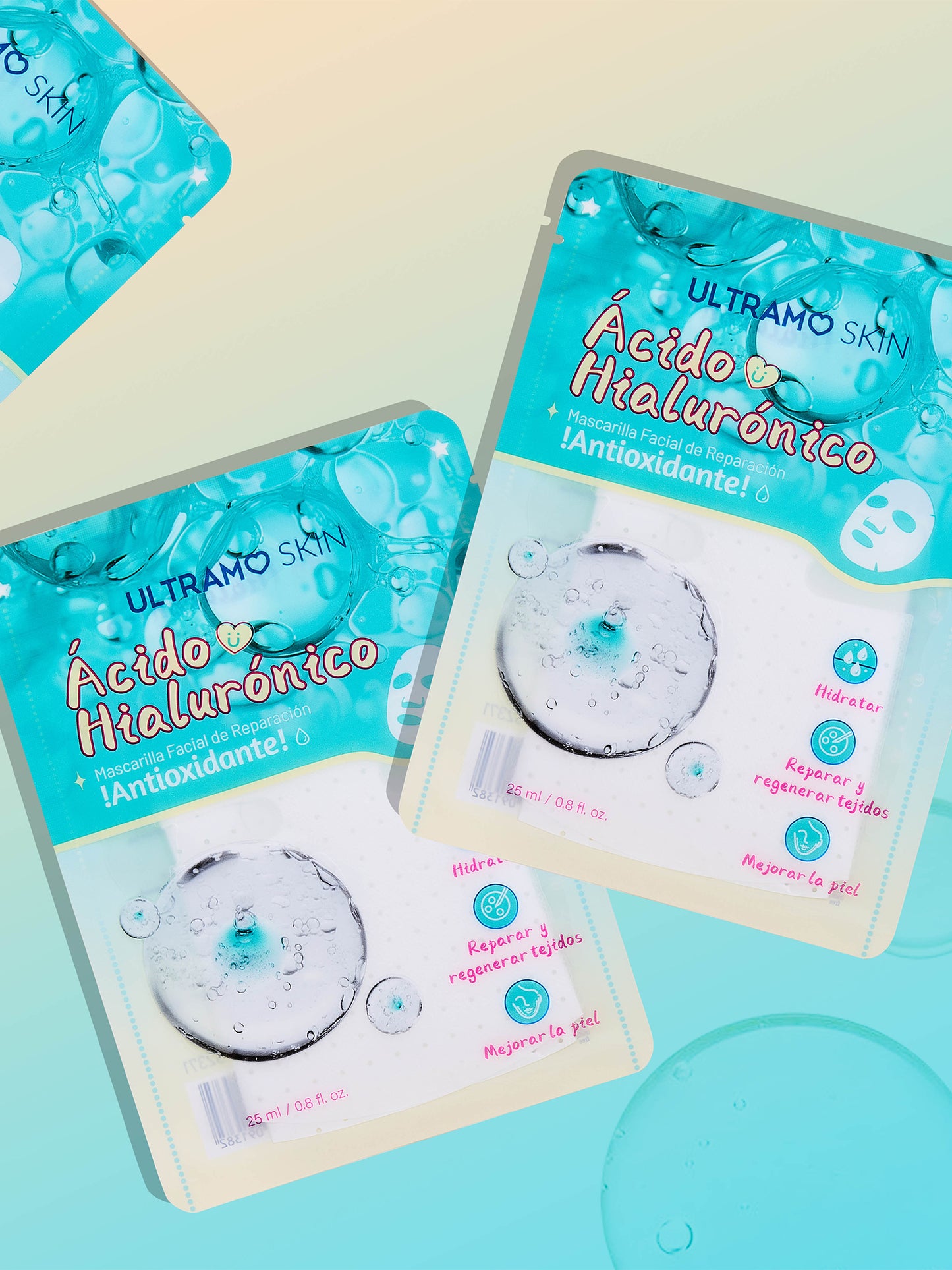 ULTRAMO UAMO Hyaluronic Acid Mask 5pcs set S2371