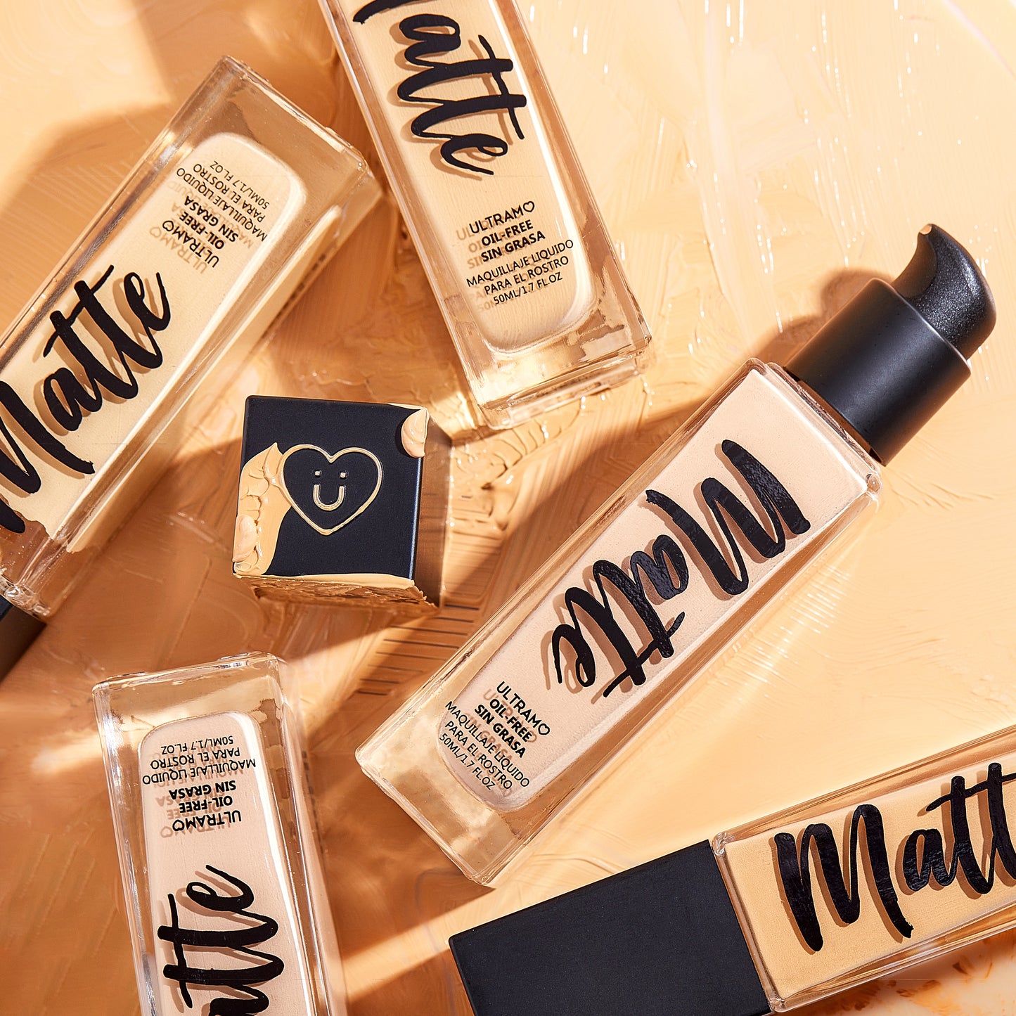 ULTRAMO Square bottle 9 color powder base liquid I8002