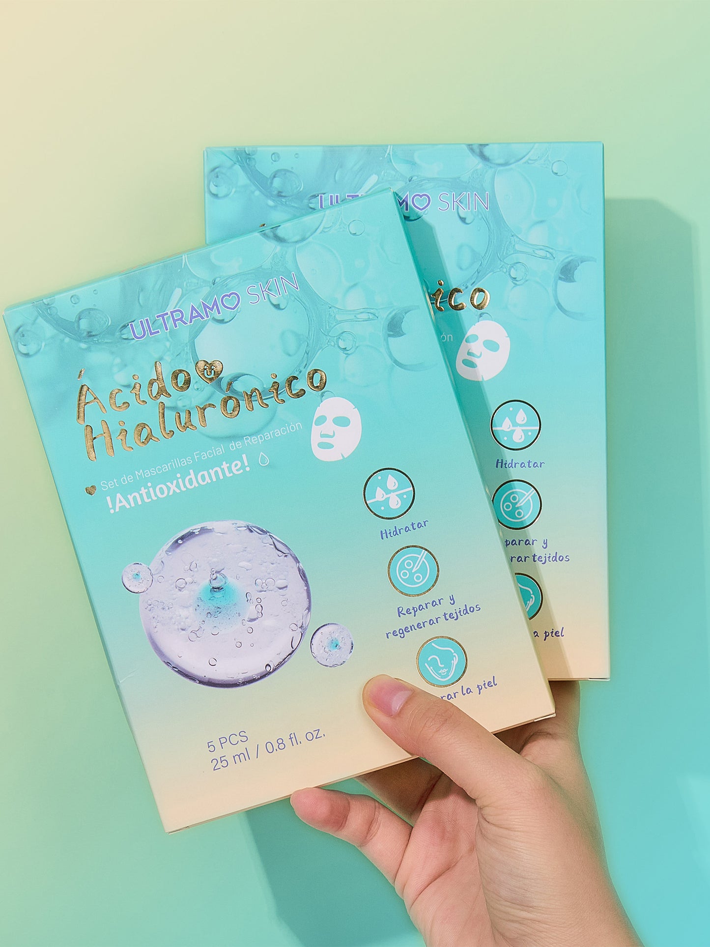 ULTRAMO UAMO Hyaluronic Acid Mask 5pcs set S2371