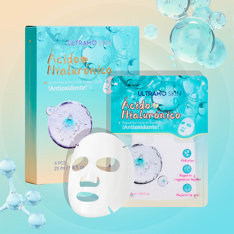 ULTRAMO UAMO Hyaluronic Acid Mask 5pcs set S2371