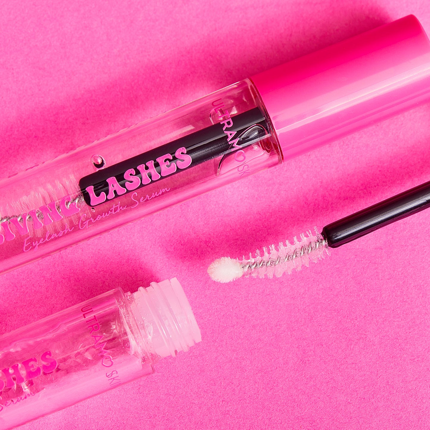 ULTRAMO SKIN Cotton Tip Eyelash Enhancer with Rose Color Cap G2395