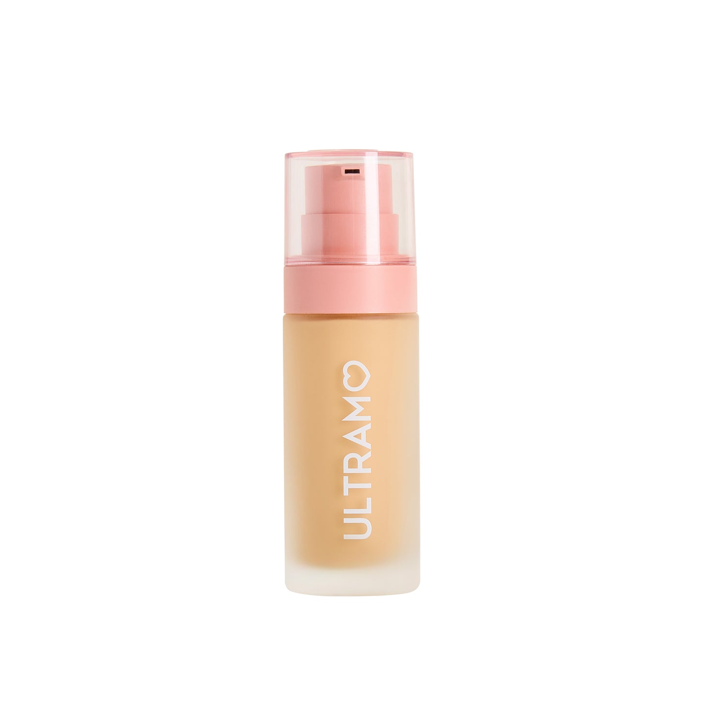 V2280 Peach color lid UAMO round Matte bottle 6 color powder base liquid V2280