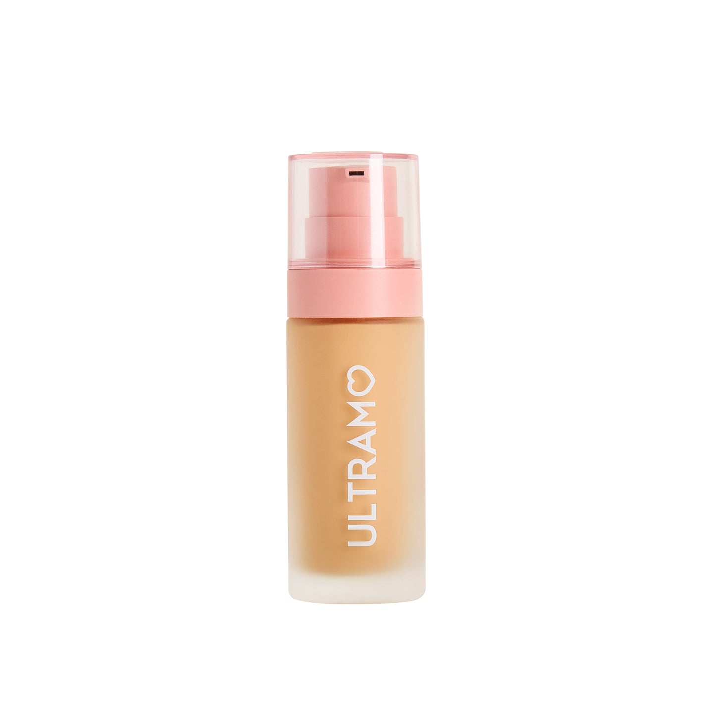 V2280 Peach color lid UAMO round Matte bottle 6 color powder base liquid V2280