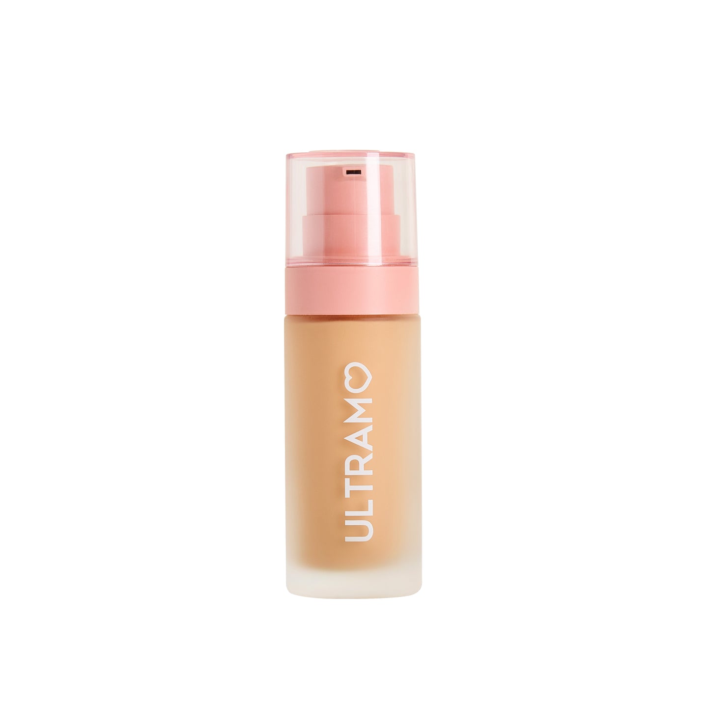 V2280 Peach color lid UAMO round Matte bottle 6 color powder base liquid V2280