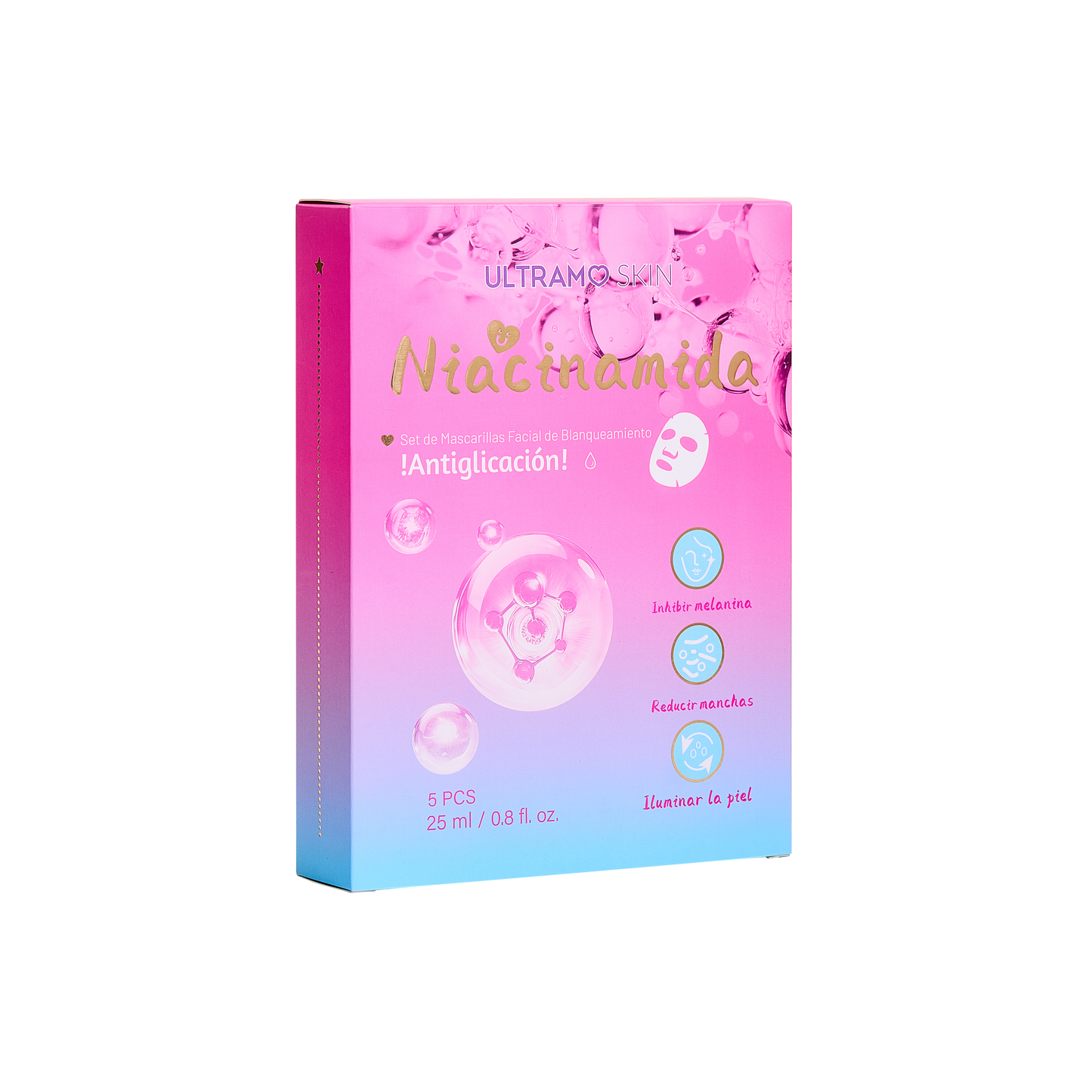 ULTRAMO UAMO Niacinamide Mask 5pcs set S2370