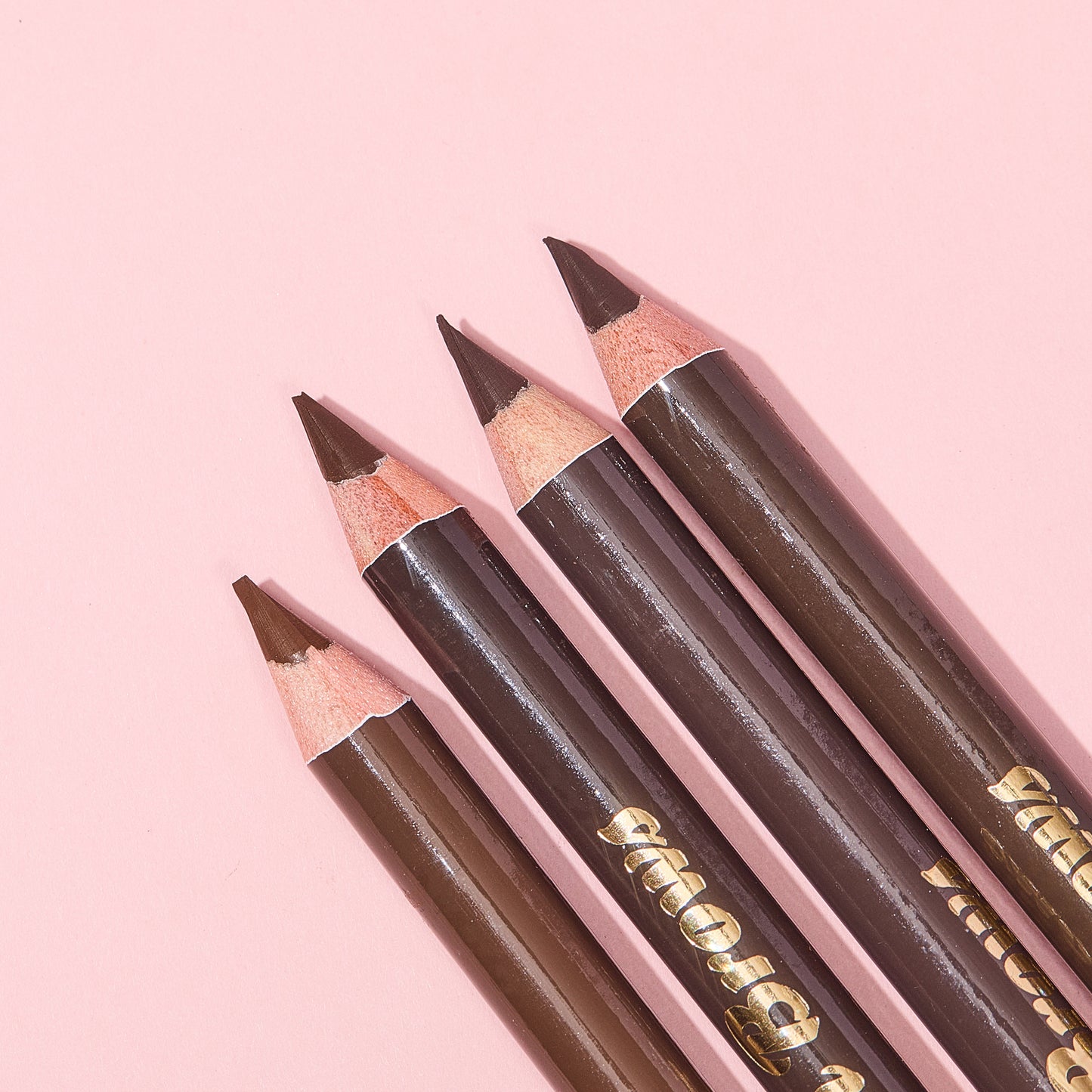 ULTRAMO 3 color one brush one pencil wooden pole eyebrow pencil single set W2354