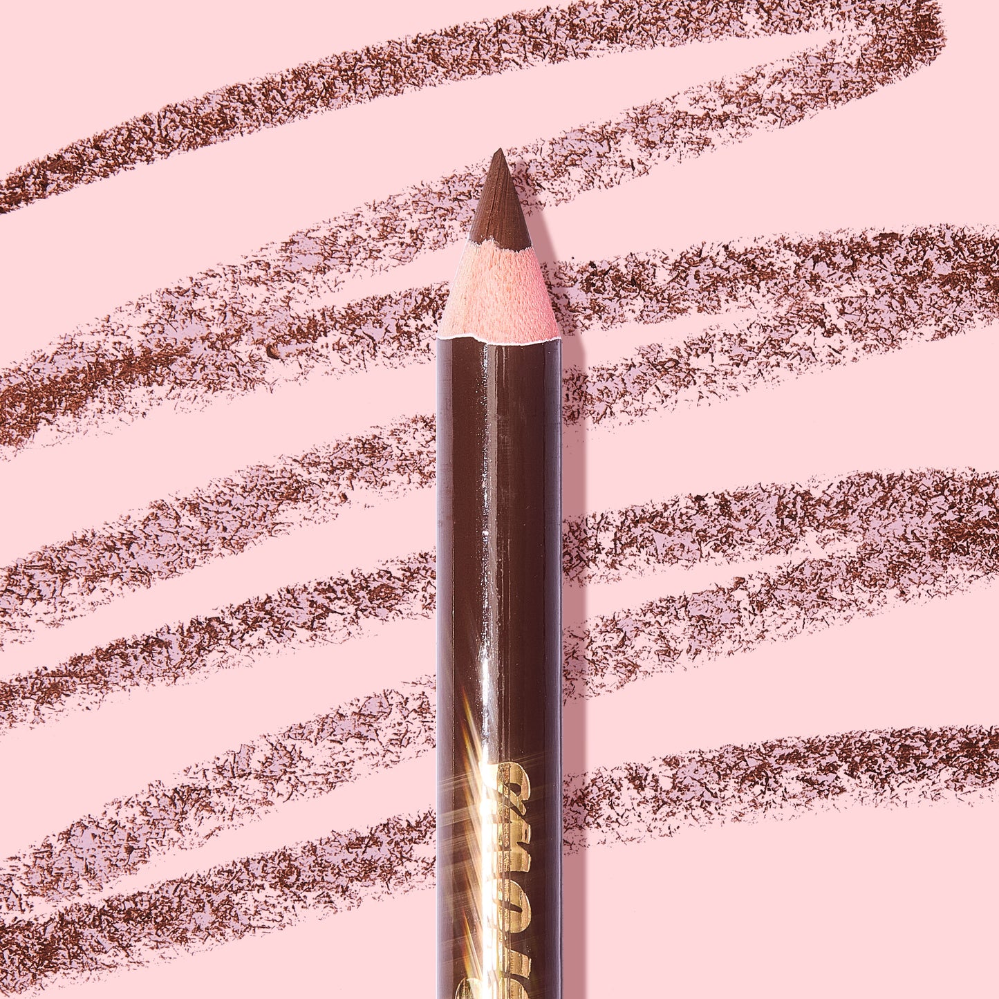 ULTRAMO 3 color one brush one pencil wooden pole eyebrow pencil single set W2354