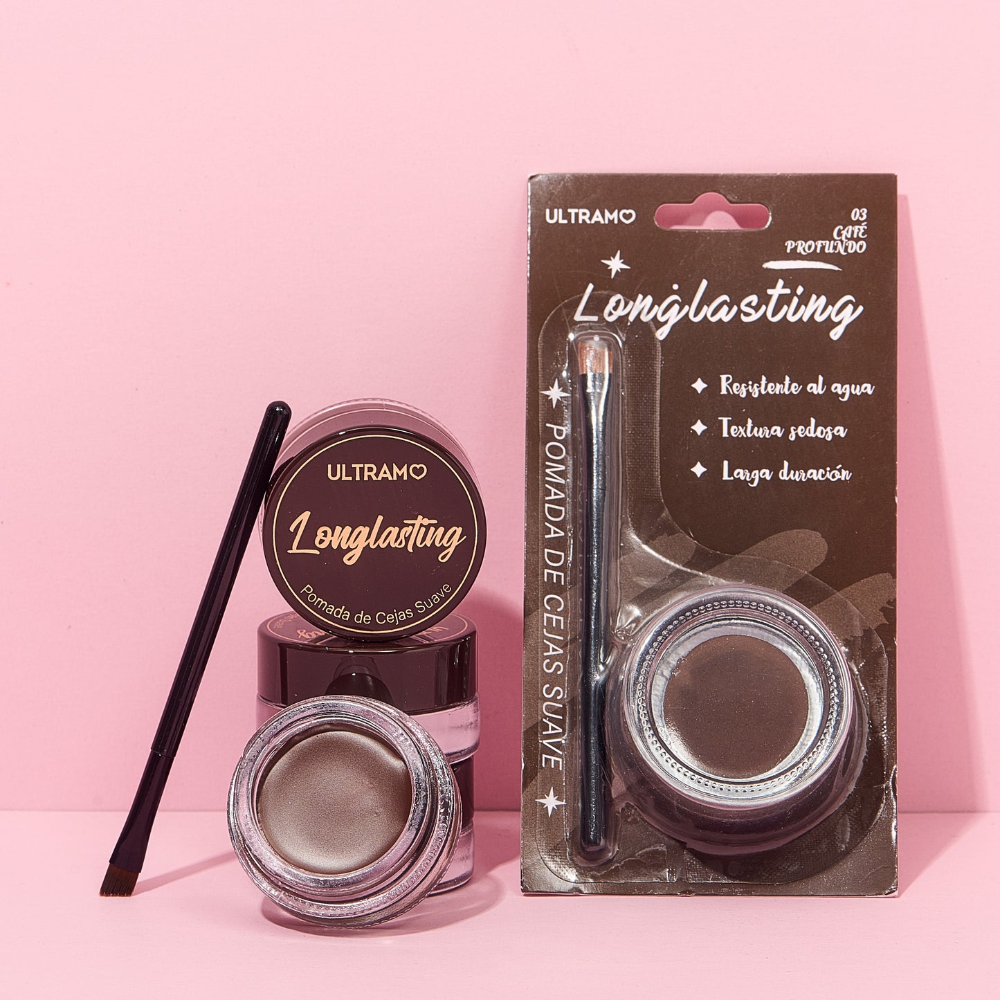 ULTRAMO UAMO 4 Colors Eyebrow Tint in Glass Bottle with Injection Molded Lid WA049