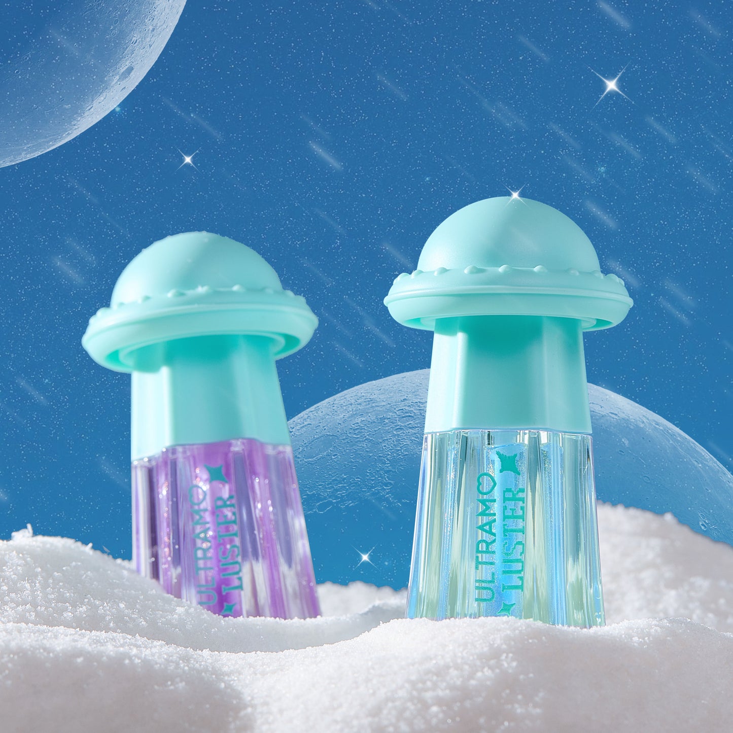 ULTRAMO flying saucer Fine Twinkle Microbeads Gloss Lip Oil WC053