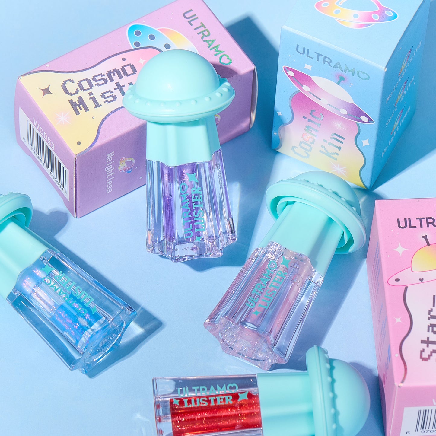 ULTRAMO flying saucer Fine Twinkle Microbeads Gloss Lip Oil WC053