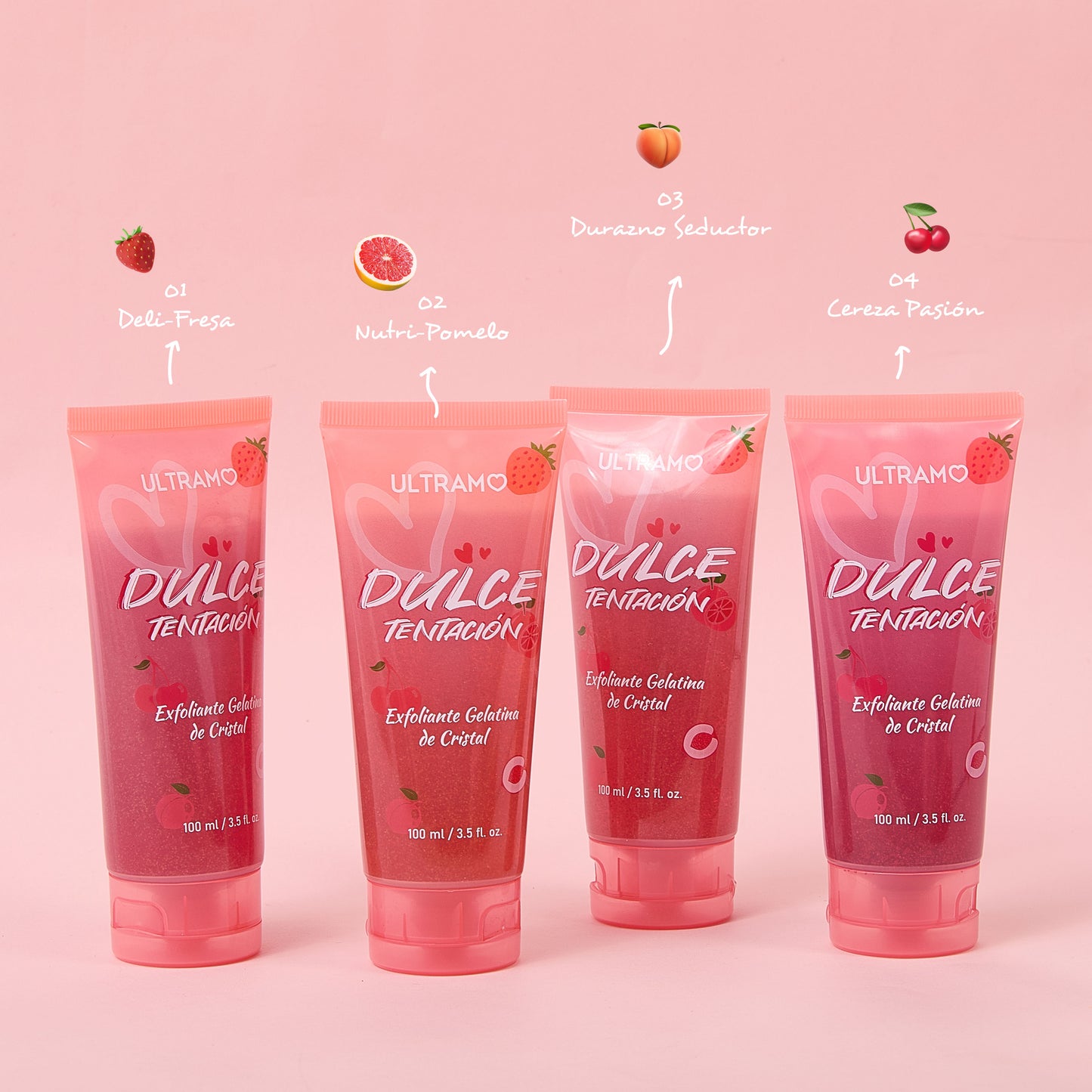 ULTRAMO UAMO SKIN 4 Flavors Soft Jelly Scrub Salt WC090