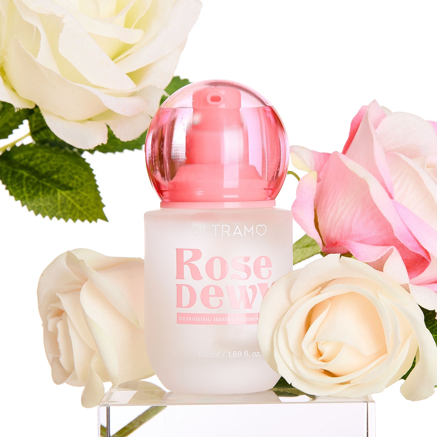 ULTRAMO UAMO Rose Flavored Pre-Makeup Gel in Glass Bottle WC302