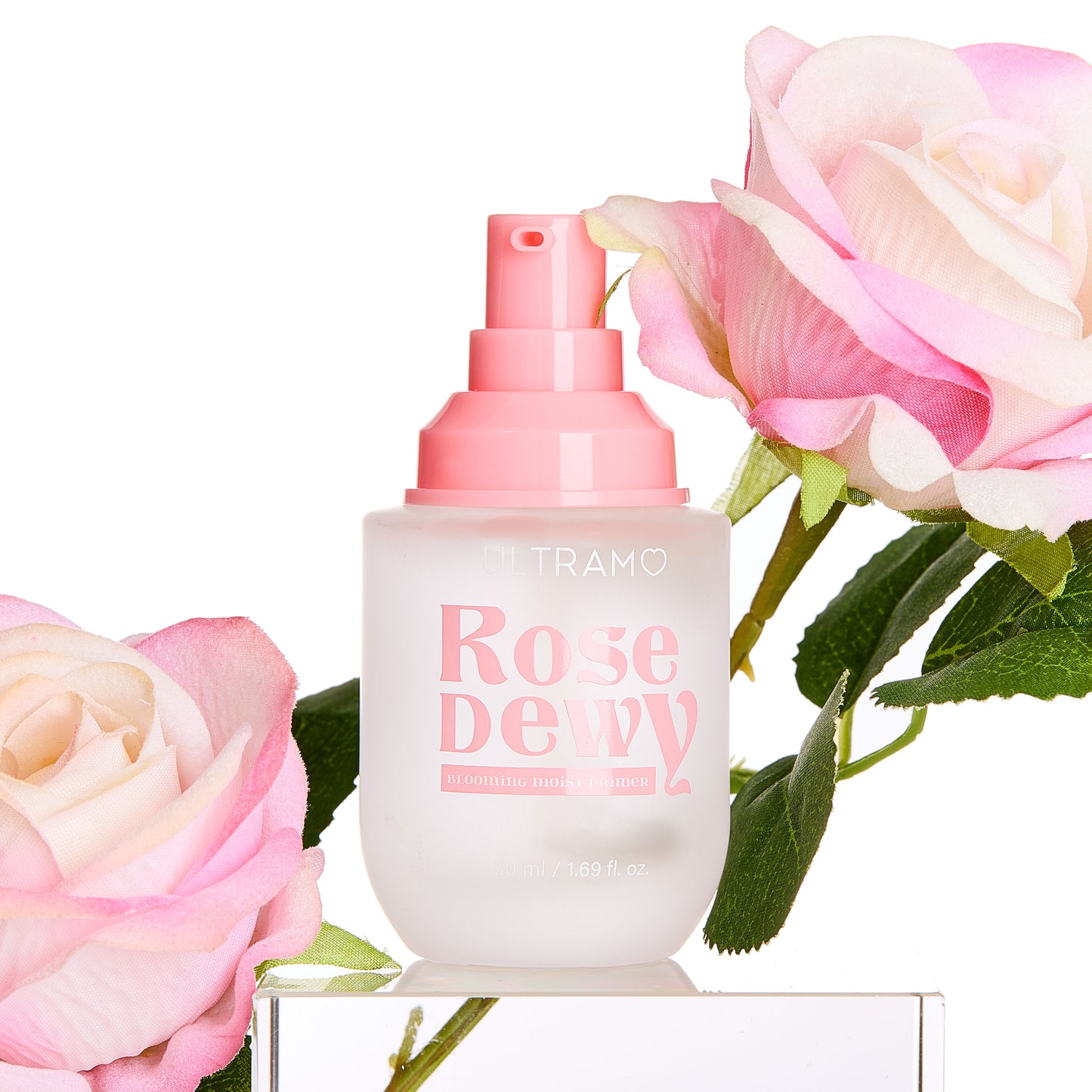 ULTRAMO UAMO Rose Flavored Pre-Makeup Gel in Glass Bottle WC302