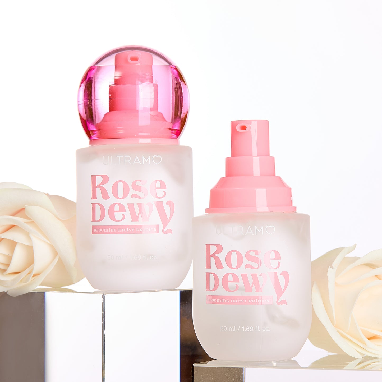 ULTRAMO UAMO Rose Flavored Pre-Makeup Gel in Glass Bottle WC302