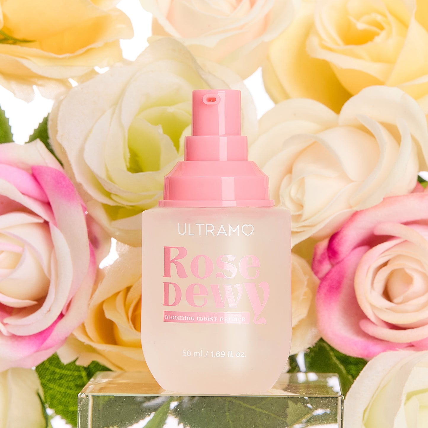 ULTRAMO UAMO Rose Flavored Pre-Makeup Gel in Glass Bottle WC302