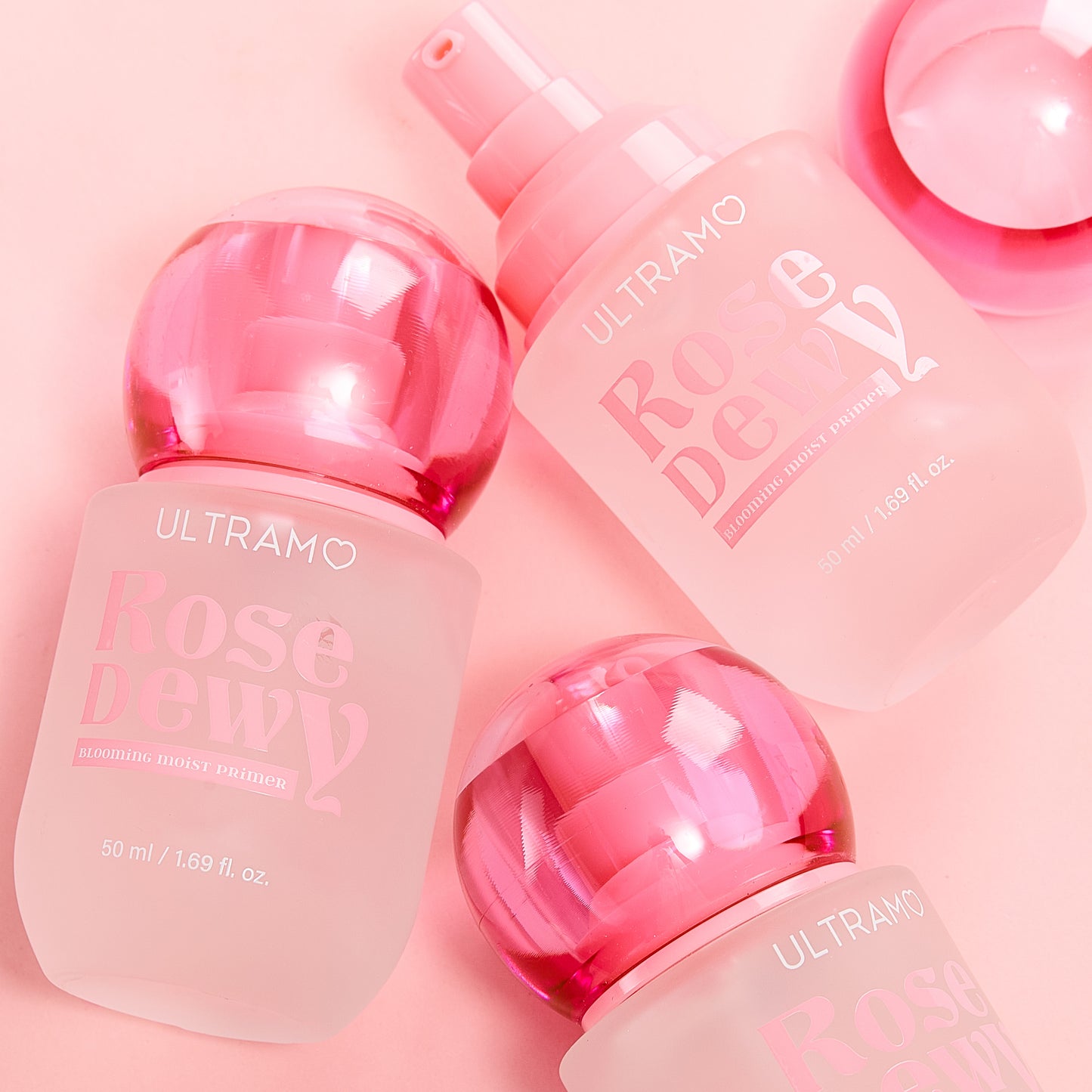 ULTRAMO UAMO Rose Flavored Pre-Makeup Gel in Glass Bottle WC302