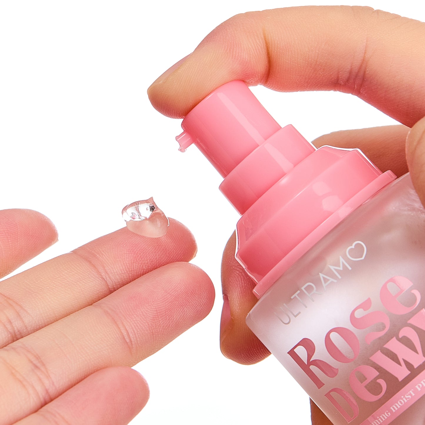 ULTRAMO UAMO Rose Flavored Pre-Makeup Gel in Glass Bottle WC302