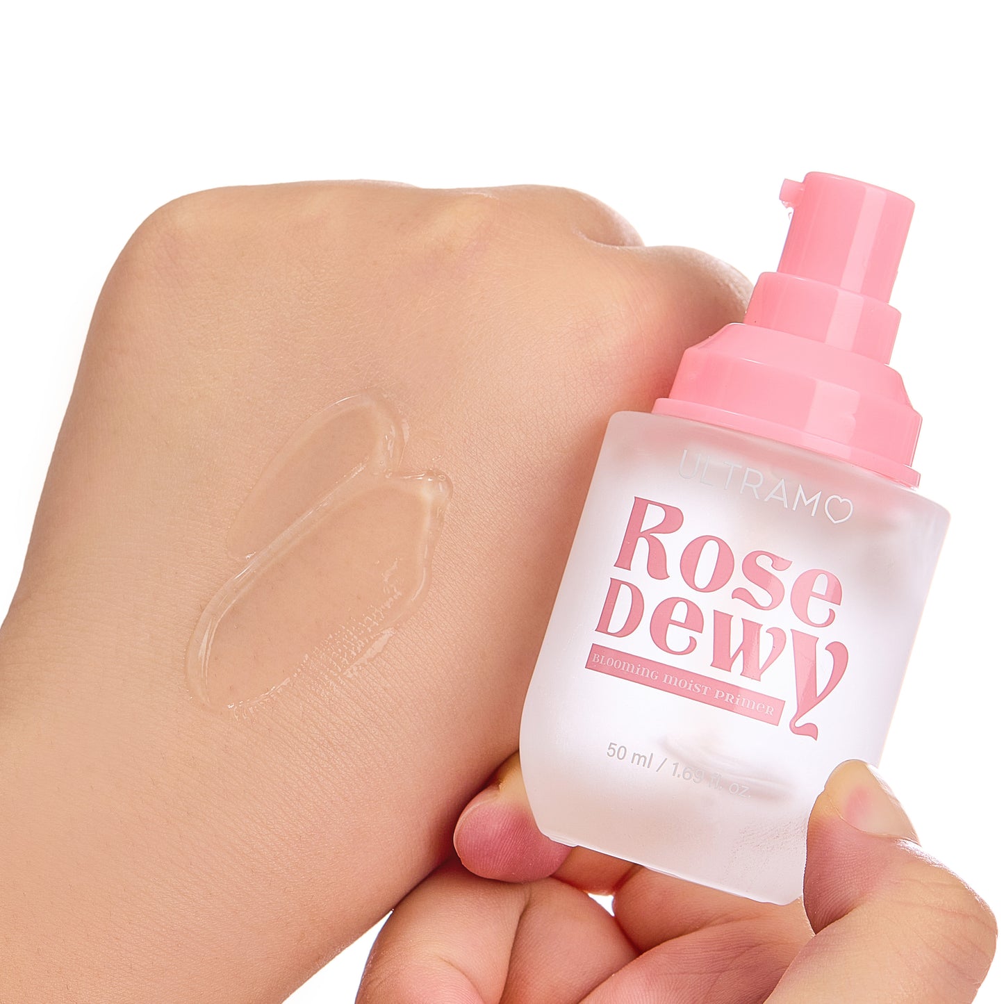 ULTRAMO UAMO Rose Flavored Pre-Makeup Gel in Glass Bottle WC302