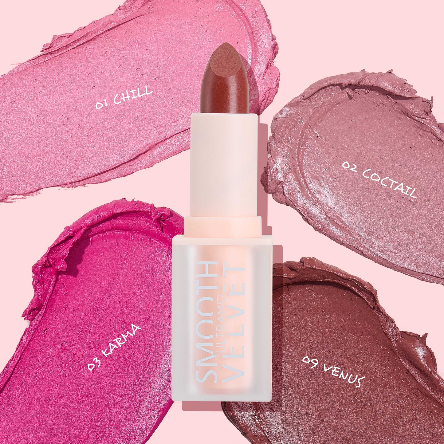 ULTRAMO 10 two-tone tube velvet matte lipstick WD011
