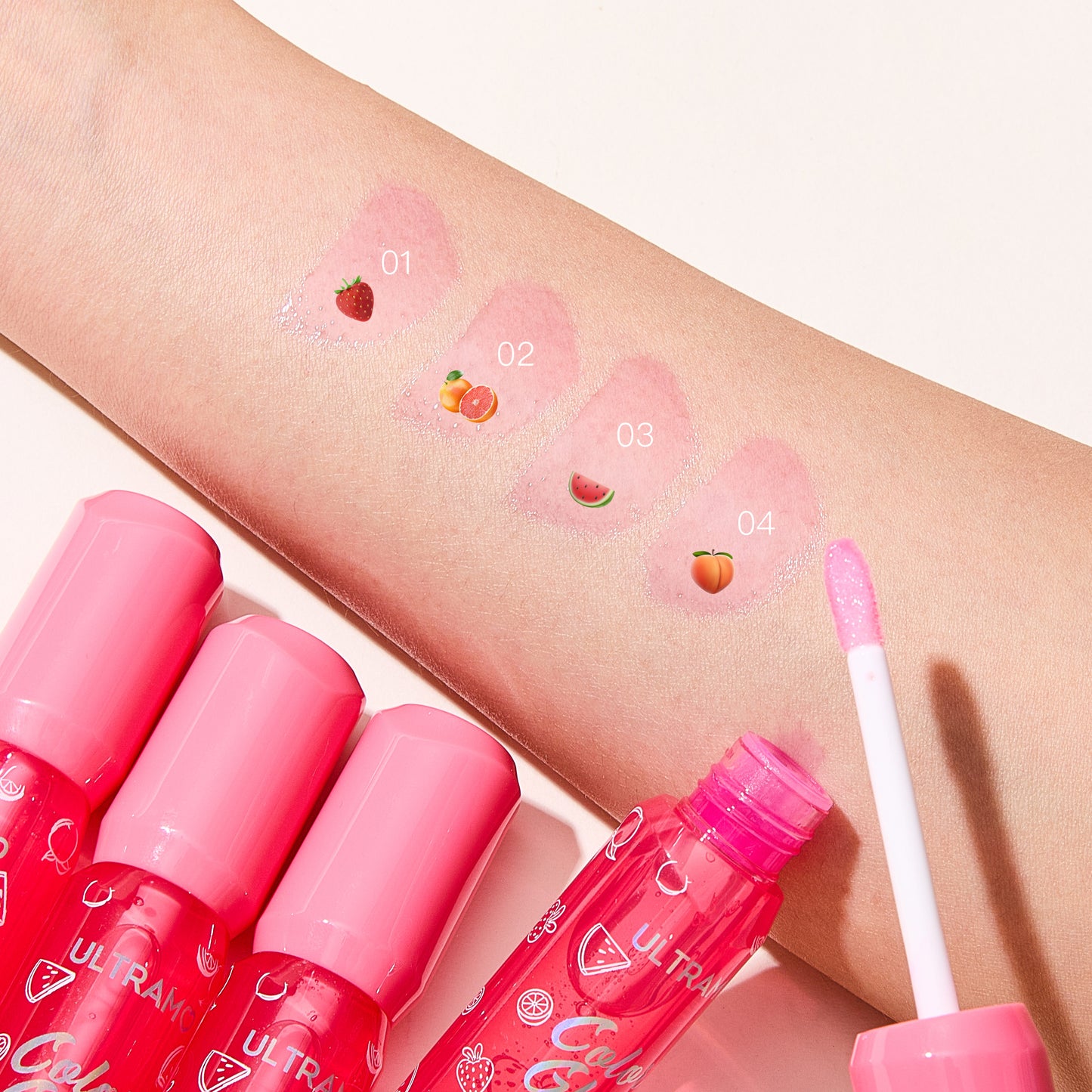 ULTRAMO UAMO 4 Color Change Lip Oil 5ML WD019