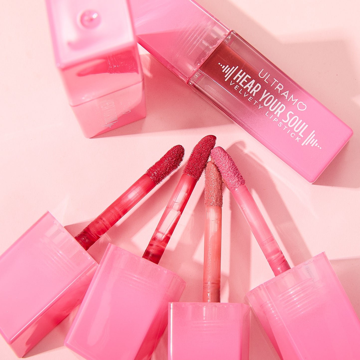 ULTRAMO UAMO 12 Color Gradient Matte Lip Gloss in Slanted Tube WD024