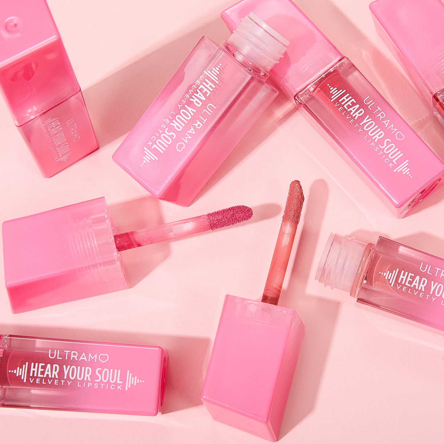 ULTRAMO UAMO 12 Color Gradient Matte Lip Gloss in Slanted Tube WD024