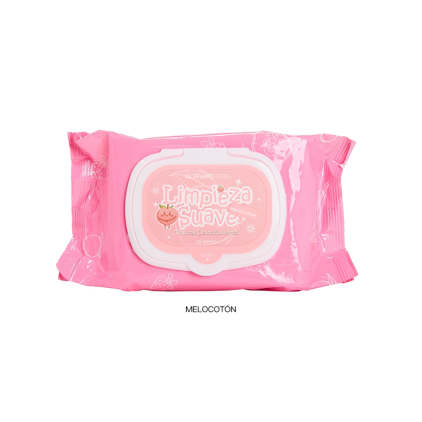 ULTRAMO UAMO SKIN Makeup Remover Wipes 30 Pieces with Lid 5 Flavors WD025