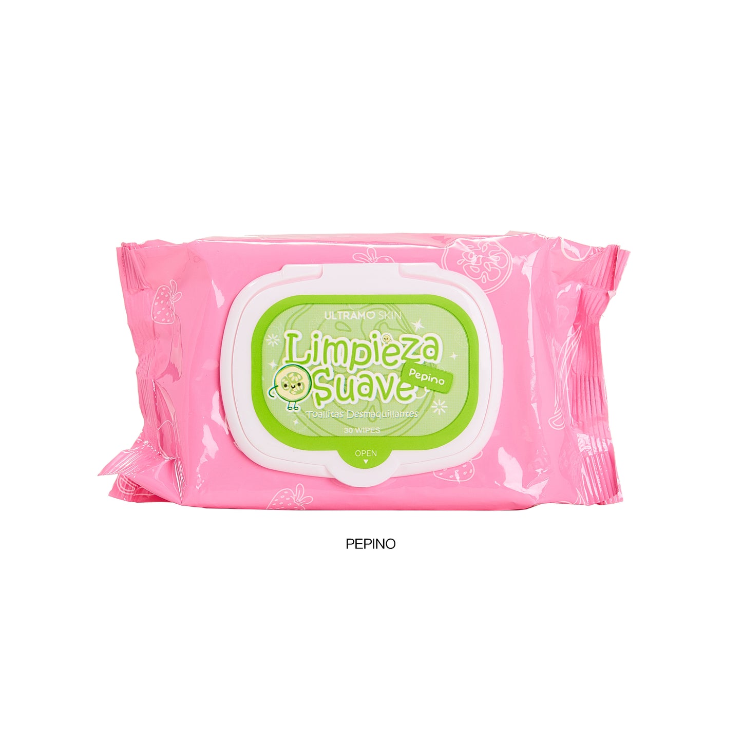 ULTRAMO UAMO SKIN Makeup Remover Wipes 30 Pieces with Lid 5 Flavors WD025