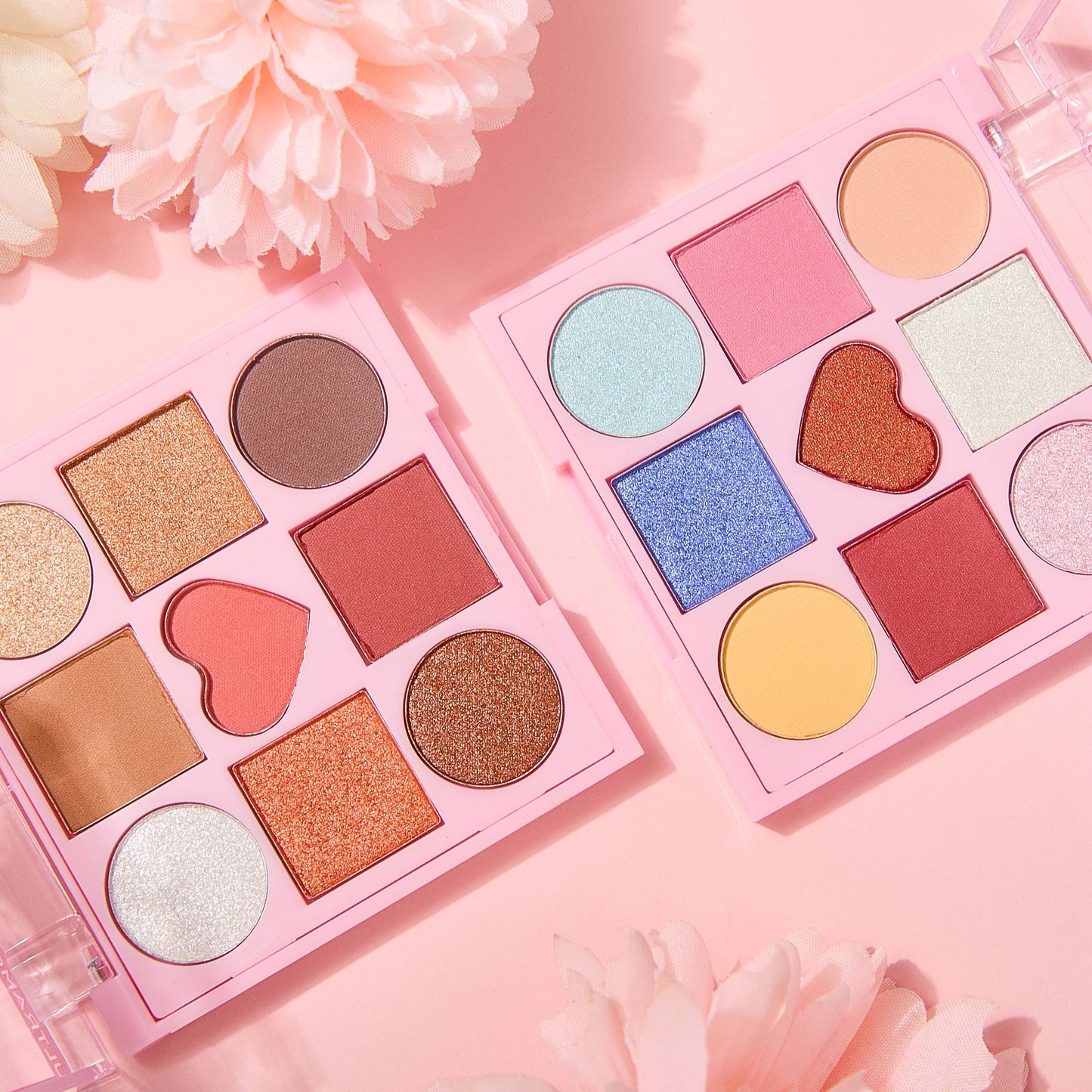 ULTRAMO UAMO 9 Colors Irregular Inner Palette Eyeshadow Palette 4 sets of colors WD037