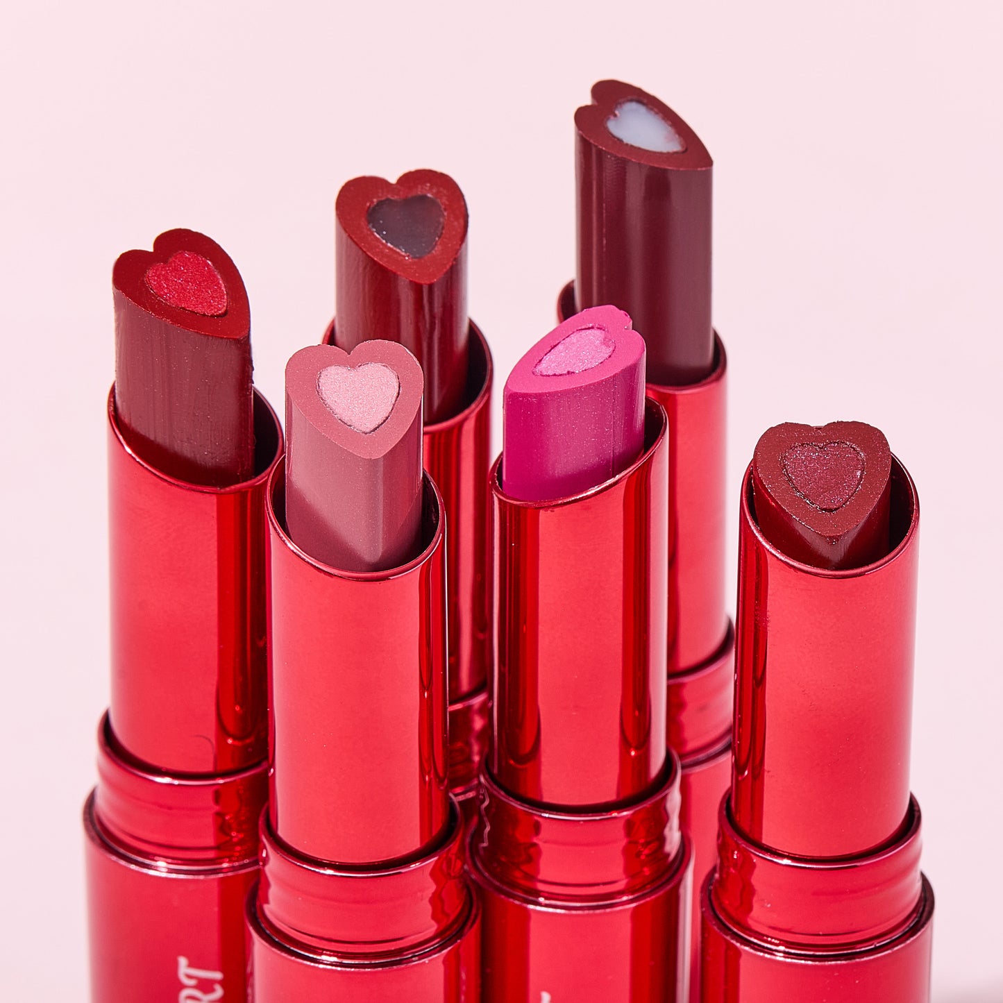 ULTRAMO 6 Colors Sandwich Love Lipstick Red Gold Plated Tube UAMO WD067