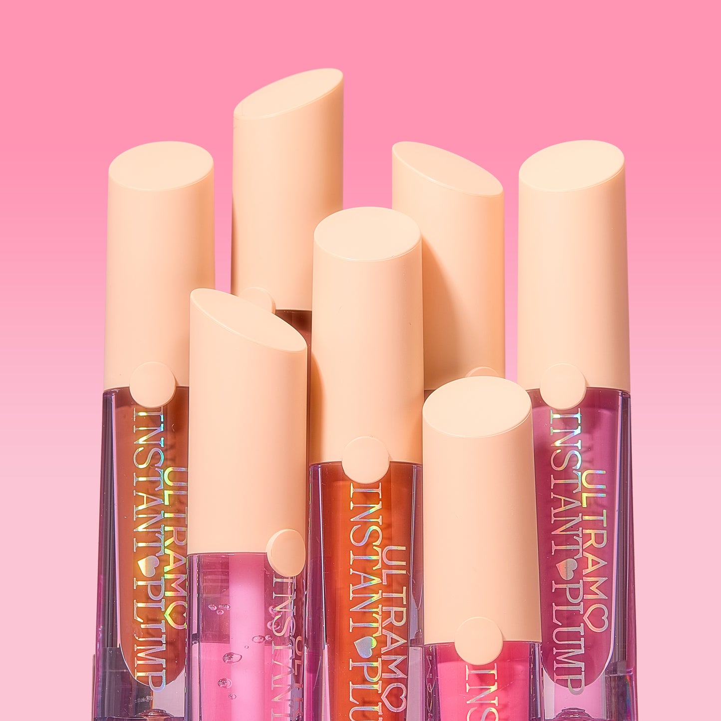 ULTRAMO UAMO 6 Color Oval Tube Slanted Lip Plumping Lip Color WD072
