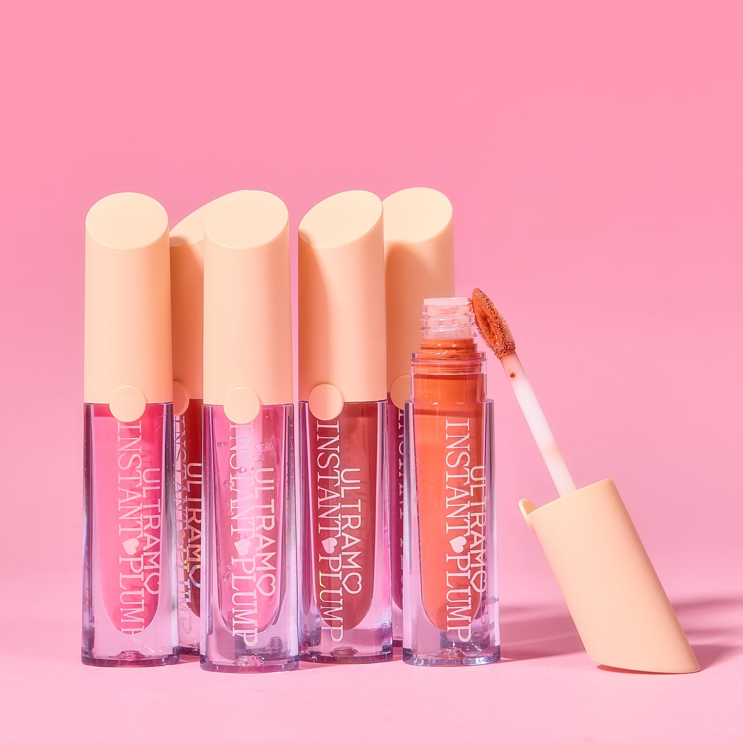 ULTRAMO UAMO 6 Color Oval Tube Slanted Lip Plumping Lip Color WD072