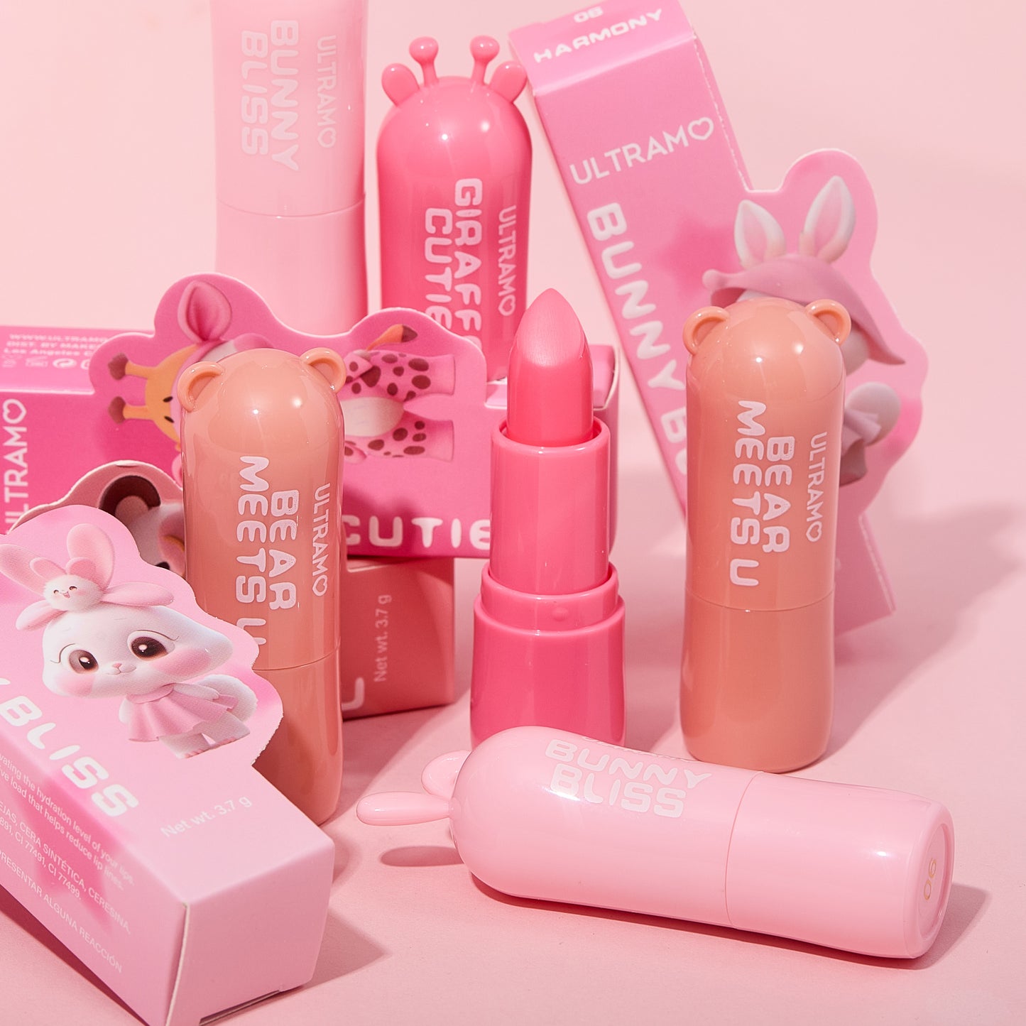 ULTRAMO UAMO 3 Animal Head Lipstick in 6 Colors WD089
