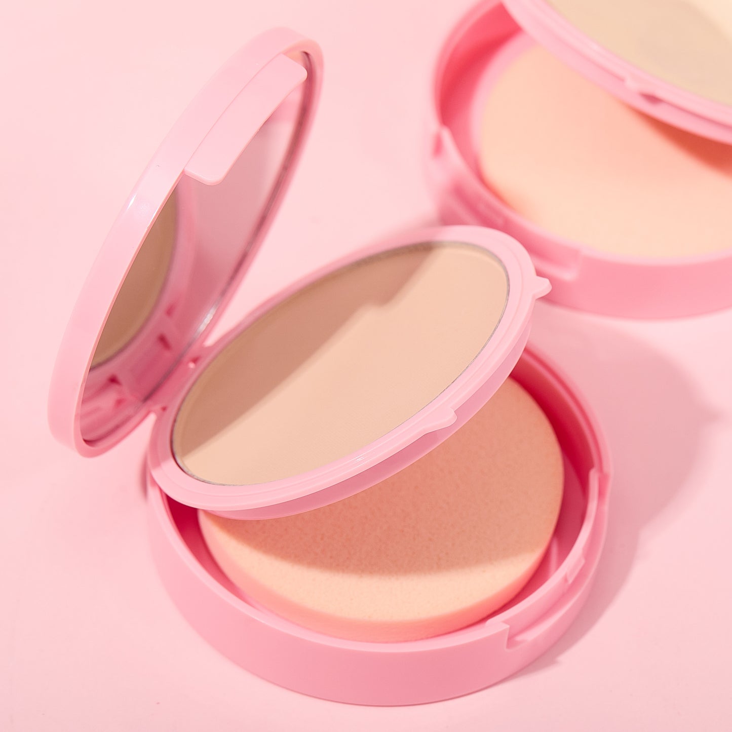 ULTRAMO 4 Color Powder Puff Round Powder Powder WD095