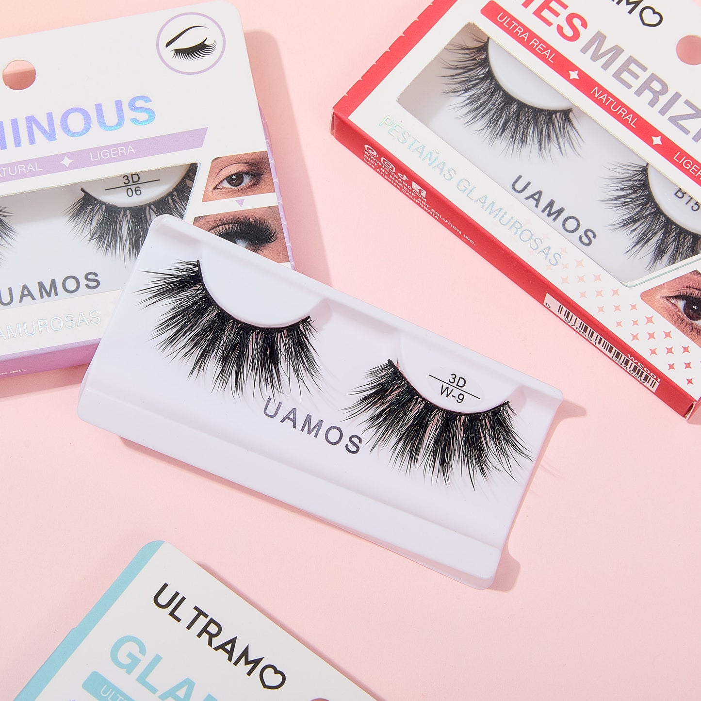 ULTRAMO UAMO feel paint box 10 layout false eyelashes WE001