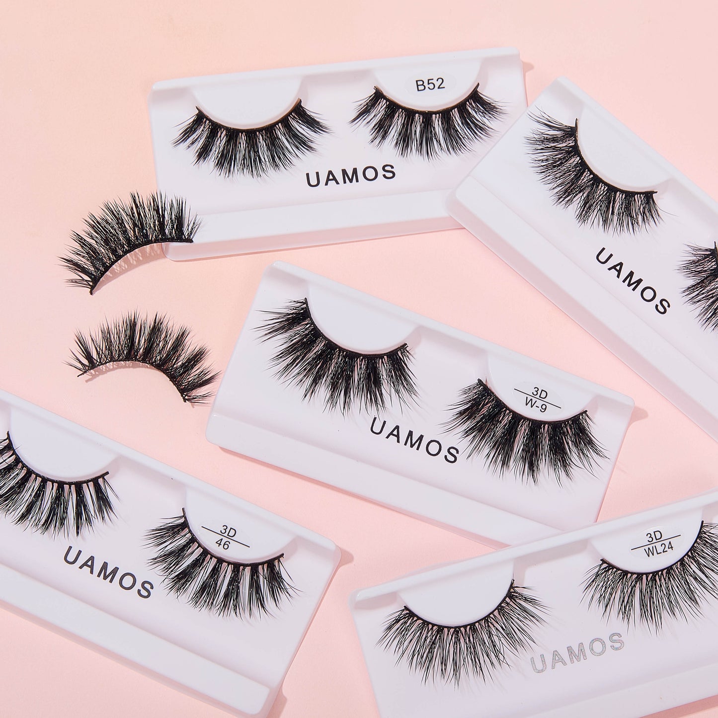ULTRAMO UAMO feel paint box 10 layout false eyelashes WE001