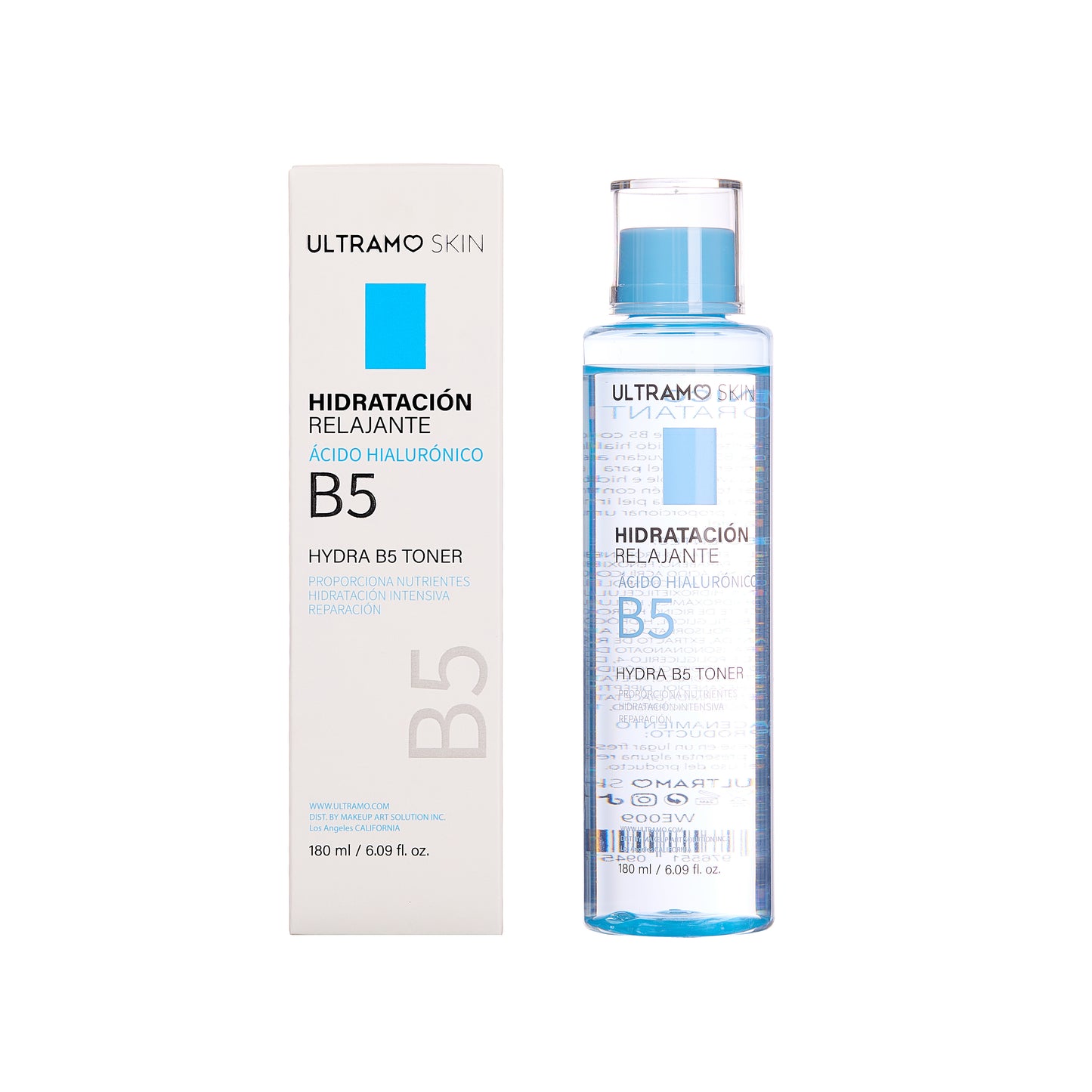ULTRAMO UAMO SKINB5 Hyaluronic Acid Toner 180ml with Liner WE009