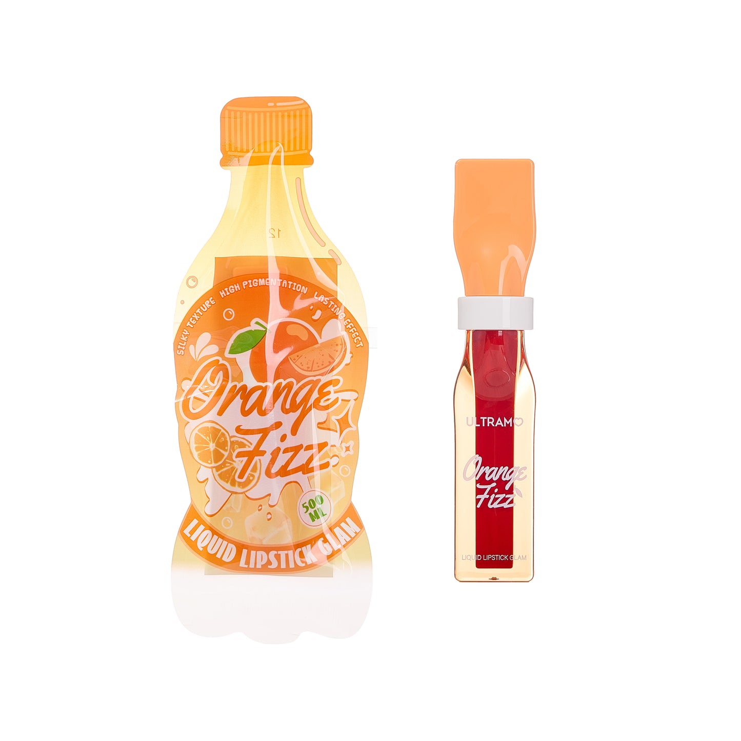 ULTRAMO UAMO 12 Shades Matte Lip Gloss Drink Pouch WE027