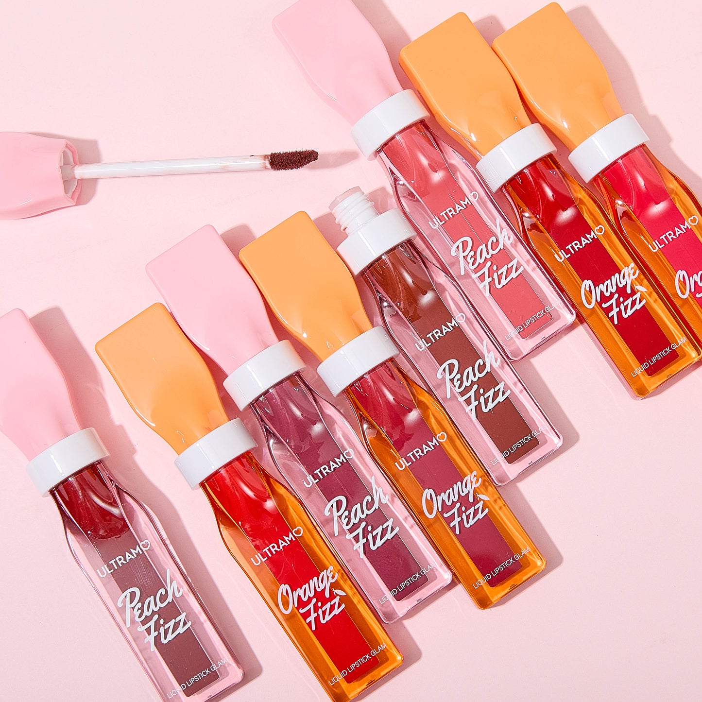 ULTRAMO UAMO 12 Shades Matte Lip Gloss Drink Pouch WE027
