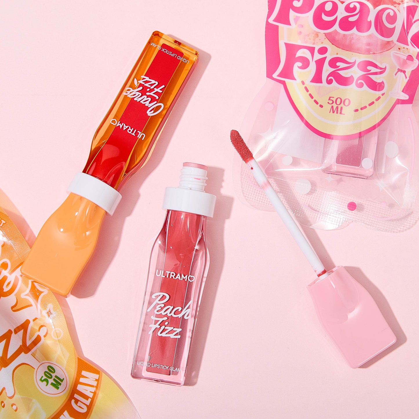 ULTRAMO UAMO 12 Shades Matte Lip Gloss Drink Pouch WE027