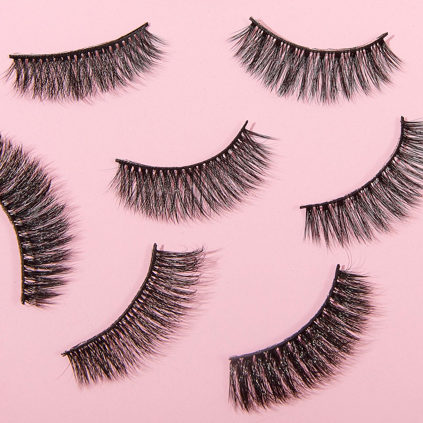 ULTRAMO UAMO 5 Pairs of 3D False Eyelashes WE056