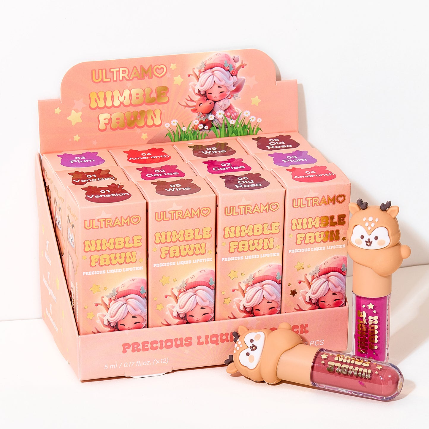 ULTRAMO UAMO 6 Elk Fog Matte Lip Gloss WF003