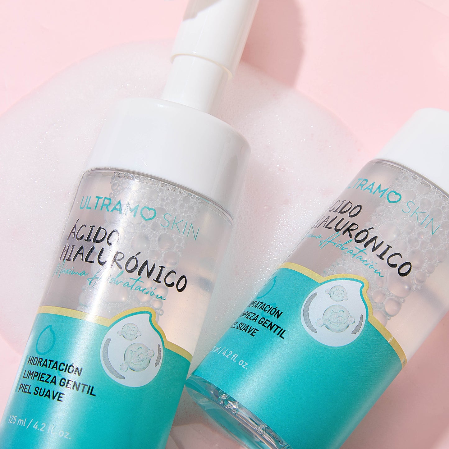 ULTRAMO UAMO SKIN Hyaluronic Acid Cleansing Mousse WF014