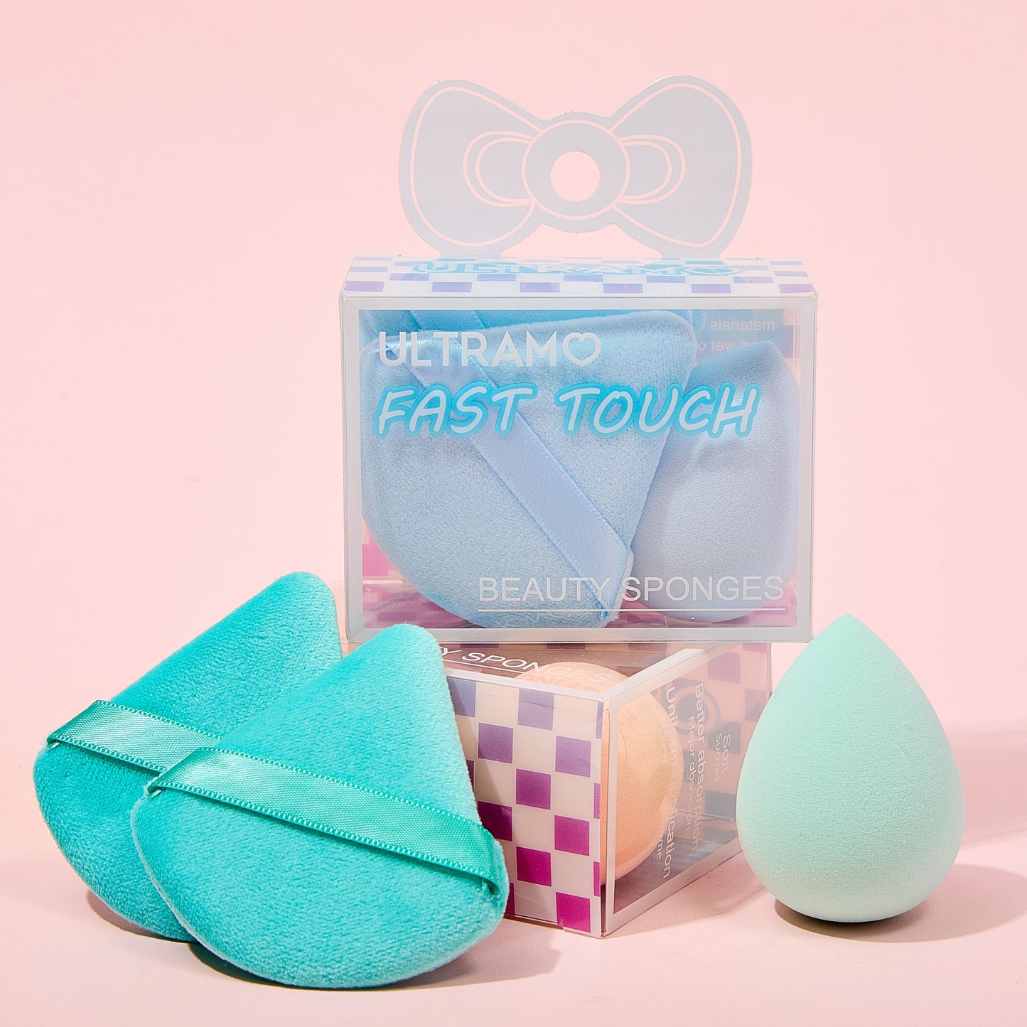 ULTRAMO UAMO Butterfly Card Head Beauty Egg Puff PVC Box Set WF034
