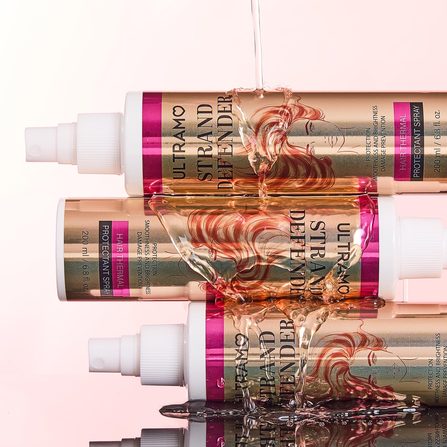 ULTRAMO UAMO White Bottle Hair Anti-Perm Spray WF081