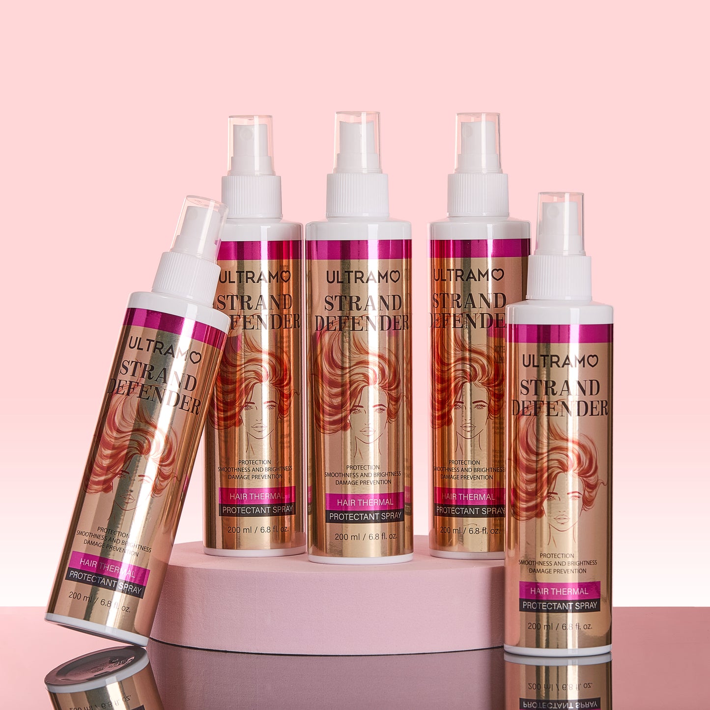 ULTRAMO UAMO White Bottle Hair Anti-Perm Spray WF081