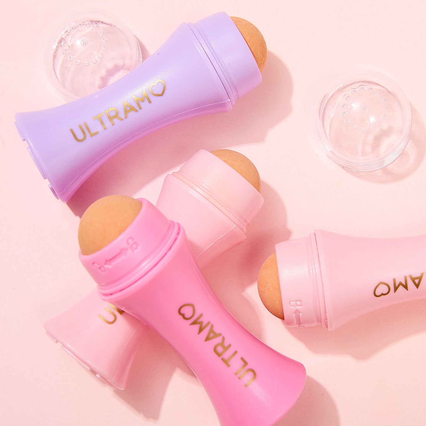 ULTRAMO UAMO 4 Colors Small Waist Single Head Volcanic Oil Control Roller Balls WH022