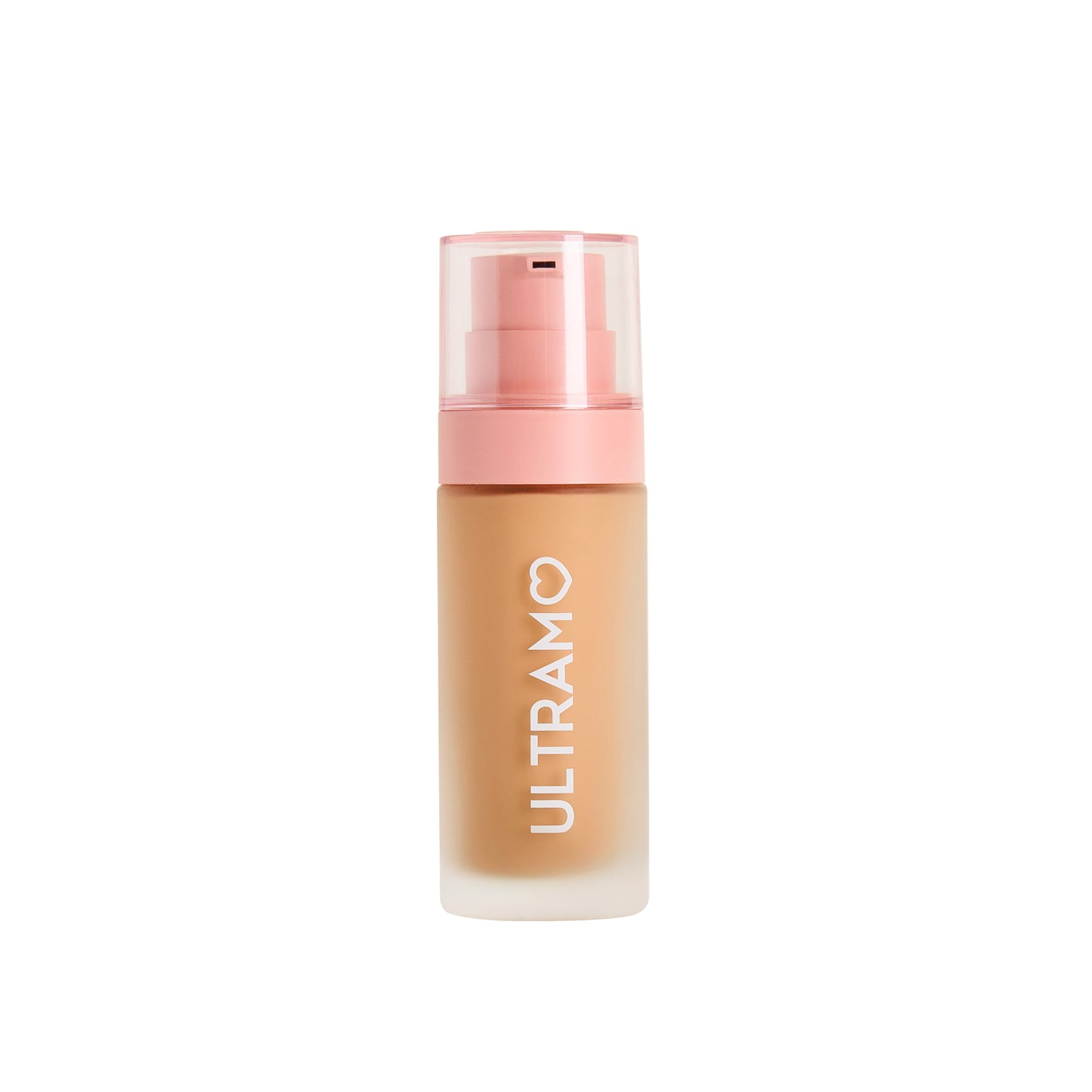 V2280 Peach color lid UAMO round Matte bottle 6 color powder base liquid V2280