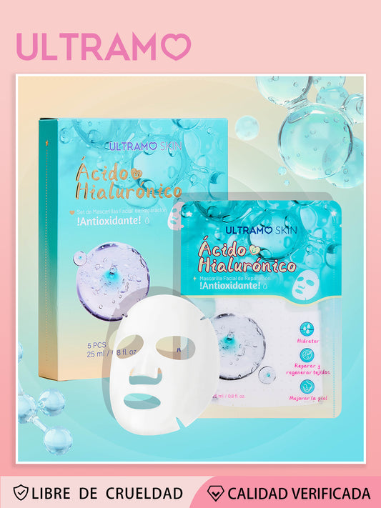 ULTRAMO UAMO Hyaluronic Acid Mask 5pcs set S2371