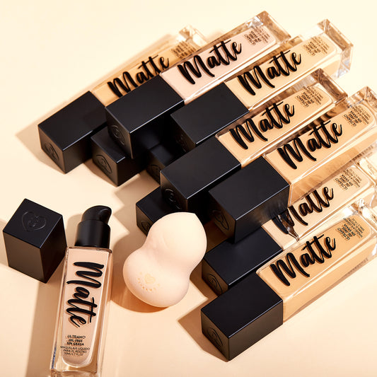 ULTRAMO Square bottle 9 color powder base liquid I8002